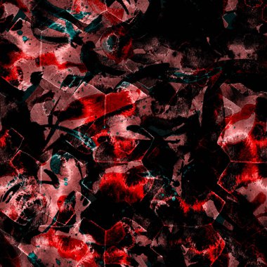 Suluboya etnik, pürüzsüz desen. Kabile renginde boya fırçası izi. Doğu suluboya bandanası. Pachwork dokusu. Çiçekli Coachella pürüzsüz desen. Sıkıntılı soyut sanat eserleri.