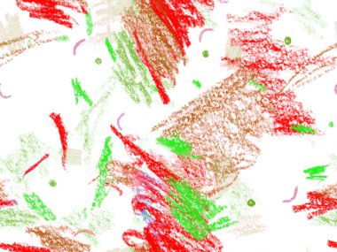 Etnik El Çekim Başlığı. Kırmızı 'da Şirin Büyük Çağdaş Geometrik Desen, Yatay Şablon' da Pembe Arkaplan. Büyük Sanatsal Asgari Baskı. Geometrik El Çizim Başlığı.