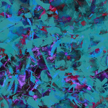 Suluboya egzotik, pürüzsüz desen. Kabile renginde boya fırçası izi. Doğuya özgü suluboya tasarımı. Pachwork dokusu. Çiçekli Coachella pürüzsüz desen. Etnik soyut karma sanat eserleri.