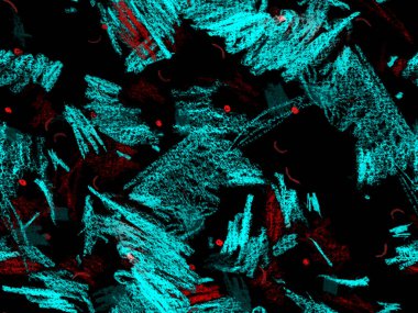 Modern Yazı Başlığı. Mavi 'de Sevimli Büyük Olağandışı Geometrik Desen Yatay Şablon için İndigo Arkaplanı. Büyük Olağandışı Asgari Parmak izi. Tebeşir Yazı Başlığı.