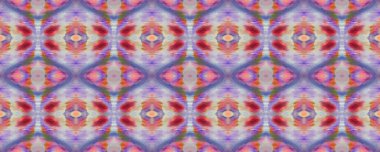 Kilim Rastgele Halı dokusu. Sembol geometrik mayo deseni. Mavi, Kırmızı, Yeşil Pastel Eğlenceli Dikdörtgen İkat İlişkisi. Etnik Kusursuz Düzen. Boyalı fırça Aztek arka planı. Suluboya Etnik Tasarım. 