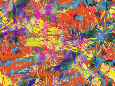 Püskürme izi yok. Kırmızı suluboya fırça darbesi grunge tasarımı. Suluboya boya boya tasarımı. Kademeli mürekkep lekeleri. Çamur tabakası. Sıvı damlayan fırça sonsuz iz.