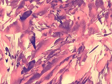 Boho kaleydoskop soyut, kusursuz desen. Pembe kırmızı etnik doku. Suluboya bohem Fas baskısı. Mayo, suluboya, soyut kravat, iç döşeme. Fırça darbesi arka plan