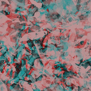 Suluboya egzotik, pürüzsüz desen. Renkli bir arka plan. Soyut geometrik suluboya tasarımı. Mayo dokusu. Çiçekli Coachella pürüzsüz desen. Sıkıntılı soyut karışık sanat eserleri.