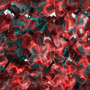 Suluboya etnik, pürüzsüz desen. Kabile renginde boya fırçası izi. Doğuya özgü suluboya tasarımı. Pachwork dokusu. Çiçekli Coachella pürüzsüz desen. Etnik soyut karma sanat eserleri.