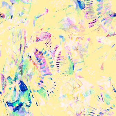 Suluboya etnik, pürüzsüz desen. Kabile renginde boya fırçası izi. Doğu suluboya bandanası. Mayo dokusu. Çiçekli Coachella pürüzsüz desen. Sıkıntılı soyut karışık sanat eserleri.