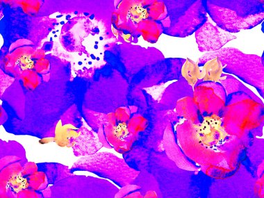 Klasik Peonie Eco Rapport. Egzotik Mayo Tasarımı. Hawaii Kova Parmak izi. Suluboya Güller, Şakayık ve Yapraksız Kalıp. Yaz Çiçeği Arkaplanı. Botanik Çiçek İllüstrasyonu.