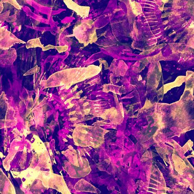 Suluboya egzotik, pürüzsüz desen. Kabile renginde boya fırçası izi. Doğuya özgü suluboya tasarımı. Mayo dokusu. Çiçekli Coachella pürüzsüz desen. Sıkıntılı soyut sanat eserleri.