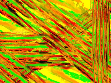 Hayvan kamuflajı arka planı. Afrika deseni. Suluboya Kamuflaj Tasarımı. Soyut Safari fayansı. Çizgili, kusursuz desen. Geometrik hayvan dokusu. Zebra Deri İzi. Yeşil ve Kırmızı