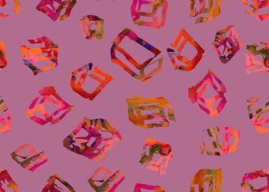 Memphis Küpü pürüzsüz desen. Suluboya kutuları arka plan. Kare geometrik element. Tekstil için modern grafik tasarımı. Suluboya Memphis kutuları ve küpleriyle kusursuz desen. Soyut modayı belirle.