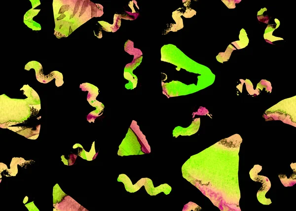 Üçgen desen. Siyah, kırmızı ve mor geometri arka planı. İz sürücü dokusu. Geometrik grafik tasarım. El çizimi mürekkep izi. Tek renkli üçgen, dikişsiz desen. Eski baskı.