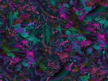 Püskürme izi yok. Mavi suluboya fırça darbesi grunge tasarımı. Suluboya boya boya tasarımı. Kademeli mürekkep lekeleri. Çamur tabakası. Sıvı damlayan fırça sonsuz iz.