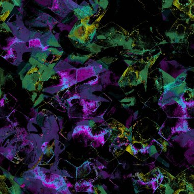 Suluboya tropikal, pürüzsüz desen. Kabile renginde boya fırçası izi. Soyut geometrik suluboya tasarımı. Pachwork dokusu. Çiçekli Coachella pürüzsüz desen. Sıkıntılı soyut karışık sanat eserleri.