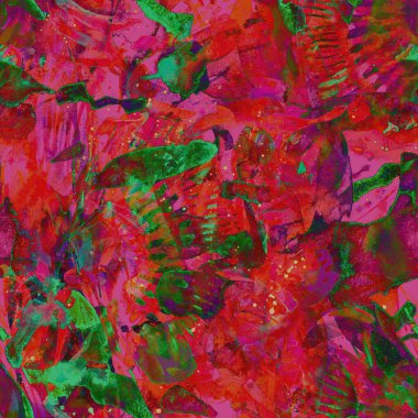 Suluboya egzotik, pürüzsüz desen. Kabile renginde boya fırçası izi. Doğu suluboya bandanası. Mayo dokusu. Çiçekli Coachella pürüzsüz desen. Etnik soyut karma sanat eserleri.