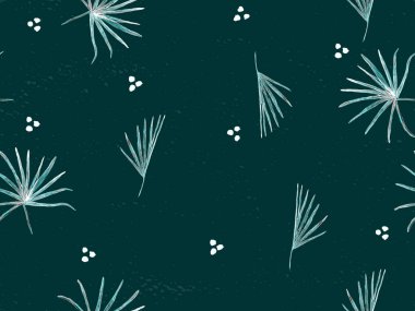 Yeşil egzotik desen. Canavar ve amber çiçekleri tropik buket. Hawaii tişörtü ve mayo fayansı. Yatay Kaliforniya doğal doku tasarımı. Güzel bahar botanik tasarımı.