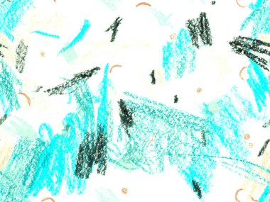 Modern Yazı Başlığı. Şirin Büyük Sanatsal Geometrik Mavide Kusursuz Desen Yatay Şablon için İndigo Arkaplanı. Büyük Moda Asgari Baskı. Tebeşir Yazı Başlığı.