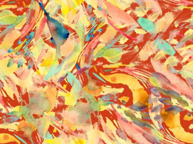 Soyut suluboya kusursuz desen