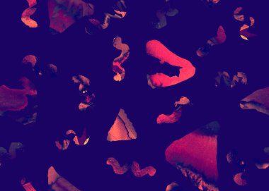 Üçgen desen. Siyah, mavi ve yeşil geometri arka planı. İz sürücü dokusu. Geometrik grafik tasarım. El çizimi Shibori baskısı. Asgari üçgen kusursuz desen. Yazdırma baskısı.