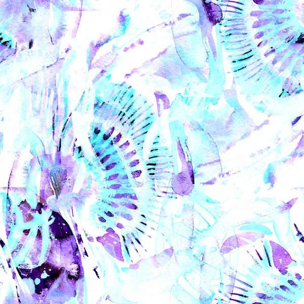 Suluboya etnik, pürüzsüz desen. Renkli bir arka plan. Soyut geometrik suluboya tasarımı. Pachwork dokusu. Çiçekli Coachella pürüzsüz desen. Sıkıntılı soyut uyum.