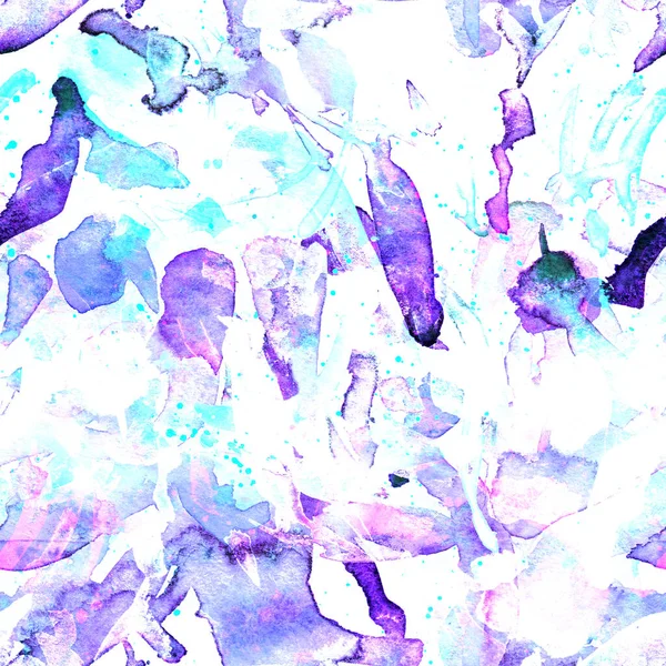 Suluboya egzotik, pürüzsüz desen. Renkli bir arka plan. Doğu suluboya bandanası. Pachwork dokusu. Çiçekli Coachella pürüzsüz desen. Sıkıntılı soyut uyum.