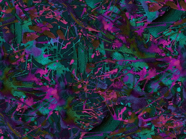 Püskürme izi yok. Mavi suluboya fırça darbesi grunge tasarımı. Suluboya boya boya tasarımı. Kademeli mürekkep lekeleri. Çamur tabakası. Sıvı damlayan fırça sonsuz iz.