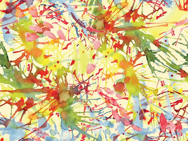 Sıvı, pürüzsüz desen. Sarı suluboya fırça darbesi grunge tasarımı. Suluboya soyut sıçrama boyası tasarımı. Kademeli mürekkep lekeleri. Çamur tabakası. Sıvı damlayan fırça sonsuz iz.