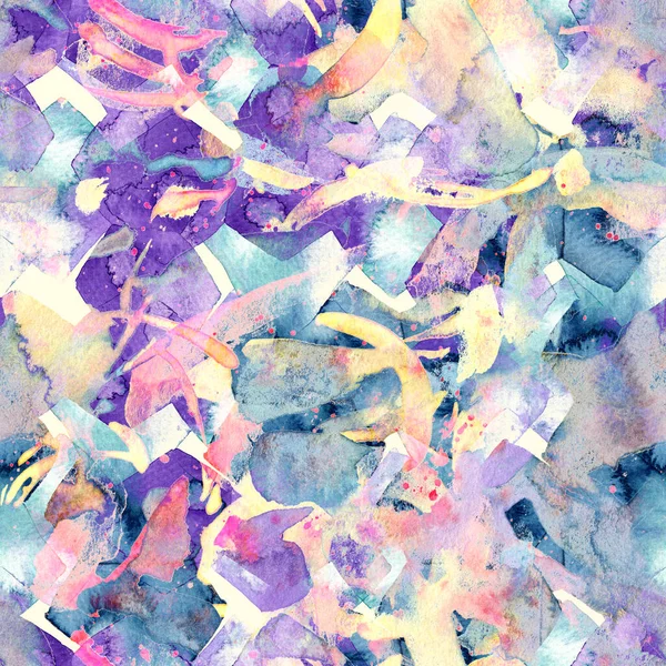 Suluboya etnik, pürüzsüz desen. Kabile renginde boya fırçası izi. Doğu suluboya bandanası. Mayo dokusu. Çiçekli Coachella pürüzsüz desen. Etnik soyut karma sanat eserleri.