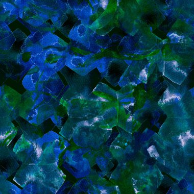 Suluboya etnik, pürüzsüz desen. Renkli bir arka plan. Soyut sıçrama, suluboya tasarımı. Mayo dokusu. Çiçekli Coachella pürüzsüz desen. Etnik soyut karma sanat eserleri.