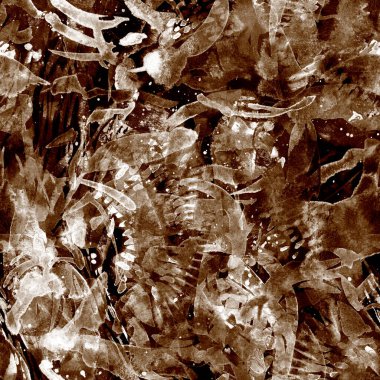 Suluboya etnik, pürüzsüz desen. Kabile renginde boya fırçası izi. Doğuya özgü suluboya tasarımı. Pachwork dokusu. Çiçekli Coachella pürüzsüz desen. Sıkıntılı soyut uyum.