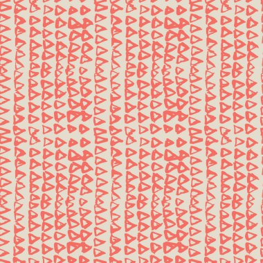 Terracotta ve bej kravatlı, dikişsiz boya deseni. Shibori kusursuz iz. Suluboya el çizimi batik. El yapımı suluboya gömlek boya desenli. Geleneksel Japonya fayansı. Coral ve White shibori.