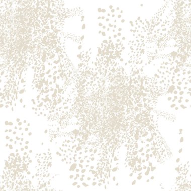 Leopar derisi baskısı. Hayvan kamuflajı arka planı. Afrika uyum modeli. Beyaz ve Bej Suluboya Kamuflaj Tasarımı. Spot Tile. Leopar Vektör Kusursuz Desen. Hayvan Soyut Doku.