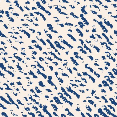 Çizgili doku deseni. İndigo Japon suluboya dikişsiz baskısı. Organik shibori vektör boyası arka plan. Japon kırsal batik kumaşı. Geleneksel modern soyut fayans. Psikedelik halk tasarımı.