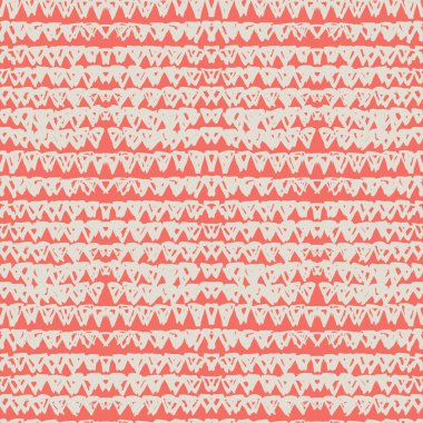 Kırmızı ve beyaz kravatlı, dikişsiz boya deseni. Shibori kusursuz iz. Suluboya el çizimi batik. El yapımı suluboya gömlek boya desenli. Geleneksel Japonya fayansı. Coral ve Bej Shibori.