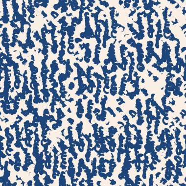 Çizgili doku deseni. İndigo Japon suluboya dikişsiz baskısı. Organik shibori vektör boyası arka plan. Japon kırsal batik kumaşı. Geleneksel modern soyut fayans. Psikedelik halk tasarımı.