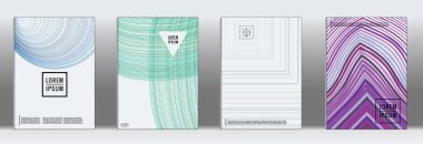 Retro pankartlar. Minimum geometrik yıllık rapor şablonları. Soyut hipster kaplamaları gradyan geometrik grafik tasarım ile. Dergi kapağı için maket. Basit bir retro sayfa kapağı. Düz memphis parmak izi.