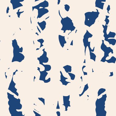 Çizgili doku deseni. İndigo Japon suluboya dikişsiz baskısı. Organik shibori vektör boyası arka plan. Japon kırsal batik kumaşı. Geleneksel modern soyut fayans. Psikedelik halk tasarımı.