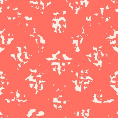 Mercan ve beyaz kravat, pürüzsüz boya izi. Shibori kusursuz iz. Suluboya el çizimi batik. El yapımı suluboya gömlek boya desenli. Geleneksel Japonya fayansı. Rose ve White shibori.