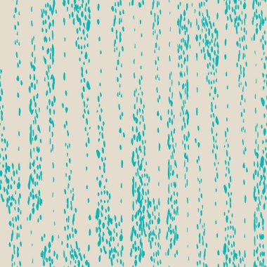 Vektör kusursuz şablon. Dönüşüm düzeni. Ink grunge ızgarası. Elle çizilmiş kusursuz kontrol kalıbı. Etnik ekoseli grafiksel arka plan. Kusursuz şablon geçmişi. Turkuaz ve Beyaz