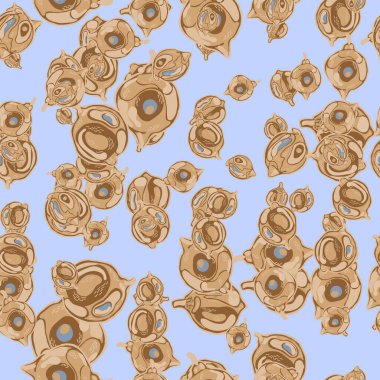 Vector Summer Citrus Yazdırma. Gök mavisi ve altın limonlu, pürüzsüz desen. Botanik Çizimi. Psikedelik Citron Motifi. Modern El Çizimi Arkaplanı. Basit İşaretleyici Kireç.