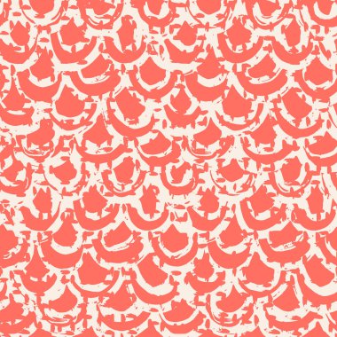 Mercan ve bej renkli kravat, kusursuz desenli. Shibori kusursuz iz. Suluboya el çizimi batik. El yapımı suluboya gömlek boya desenli. Geleneksel Japonya fayansı. Somon ve bej shibori.