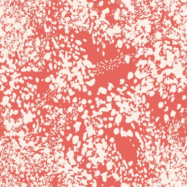 Leopard Skin Print. Animal Camouflage Background. Crimson Red and White Leopard Vector Seamless Pattern. Animal Abstract Texture. Watercolor Camouflage Design. Spot Tile.  African Rapport Pattern.