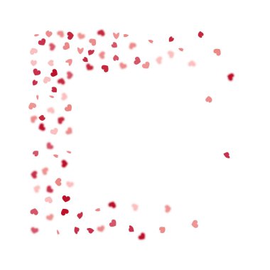 Kalp Geçmişi. Klasik Kalpli Sevgililer Günü kartı. Boş Vintage Confetti Şablonu. Kırmızı Pembe 8 Mart Bayrağı ve Düz Kalp. İşaret gibi patlıyor. Anneler Günü Kartı için Vektör Şablonu.