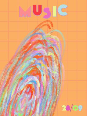 Mavi, mor, pembe, yeşil renklerde müzik kapağı. Radyo konseri ilanı. Asgari çizgi broşürü. Ses arkaplanı. Geometrik ses kılıfı. Yaratıcı parti reklamı. Klasik dalga şablonu.