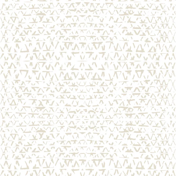 Grille Minimale Bio Beige Blanc Shibori Seamless Pattern Teinture Cravate — Image vectorielle