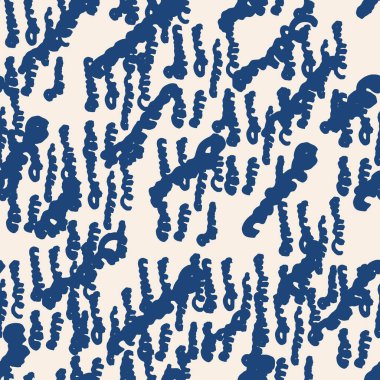 Çizgili doku deseni. İndigo Japon suluboya dikişsiz baskısı. Organik shibori vektör boyası arka plan. Japon kırsal batik kumaşı. Geleneksel modern soyut fayans. Psikedelik halk tasarımı.