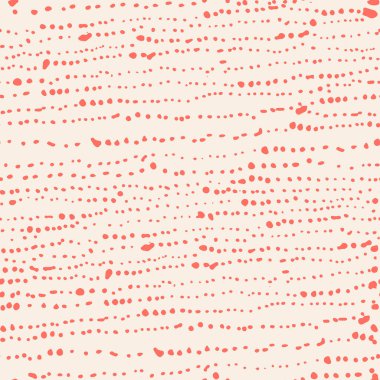 Mercan ve beyaz kravat, pürüzsüz boya izi. Shibori kusursuz iz. Suluboya el çizimi batik. El yapımı suluboya gömlek boya desenli. Geleneksel Japonya fayansı. Coral ve Bej Shibori.