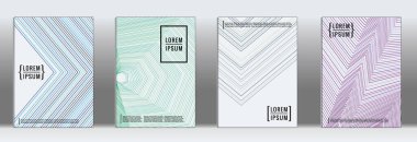 Retro pankartlar. Minimum geometrik yıllık rapor şablonları. Soyut hipster kaplamaları gradyan geometrik grafik tasarım ile. Dergi kapağı için maket. Basit bir retro sayfa kapağı. Düz memphis parmak izi.