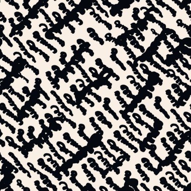 Çizgili doku deseni. Siyah beyaz Japon suluboya kusursuz baskı. Organik shibori vektör boyası arka plan. Japon kırsal batik kumaşı. Geleneksel modern soyut fayans. Psikedelik halk tasarımı.