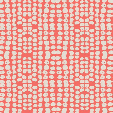 Somon balığı ve beyaz kravat boyası. Shibori kusursuz iz. Suluboya el çizimi batik. El yapımı suluboya gömlek boya desenli. Geleneksel Japonya fayansı. Terracotta ve White shibori.