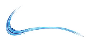 Vektör Fırça Vuruşu. Klasik Mavi ve İndigo İndirim Banner Brushstroke. Gradyan boya fırçası. Beyaz Platform 'da ıssız bir sıçrama. Soyut Sıvı Sıçraması. Suluboya Dökümlü Arkaplan.